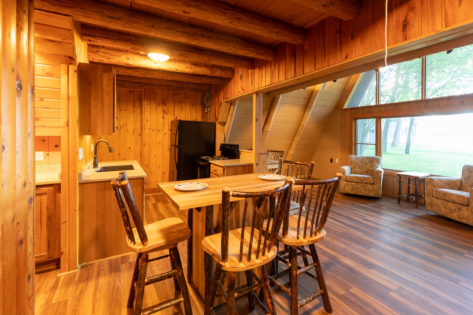 Norway cabin kitchenette